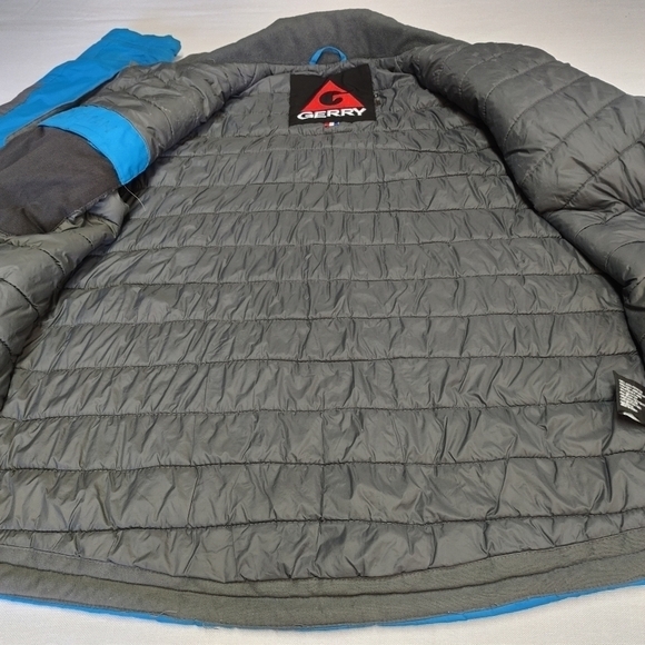 Gerry Men's Blue Gray Insulated Jacket Size S - Picture 4 of 15